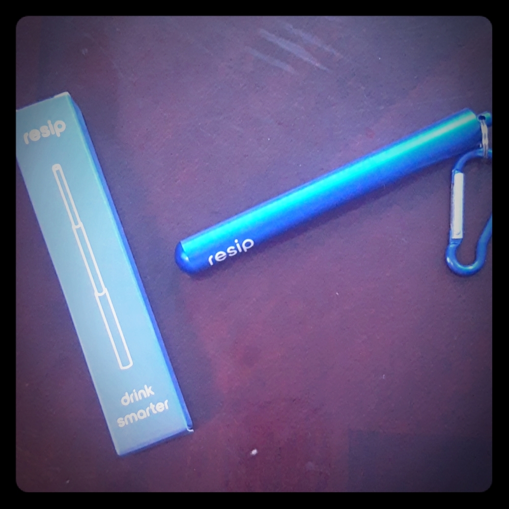 Stainless steel reusable straw w Accessories